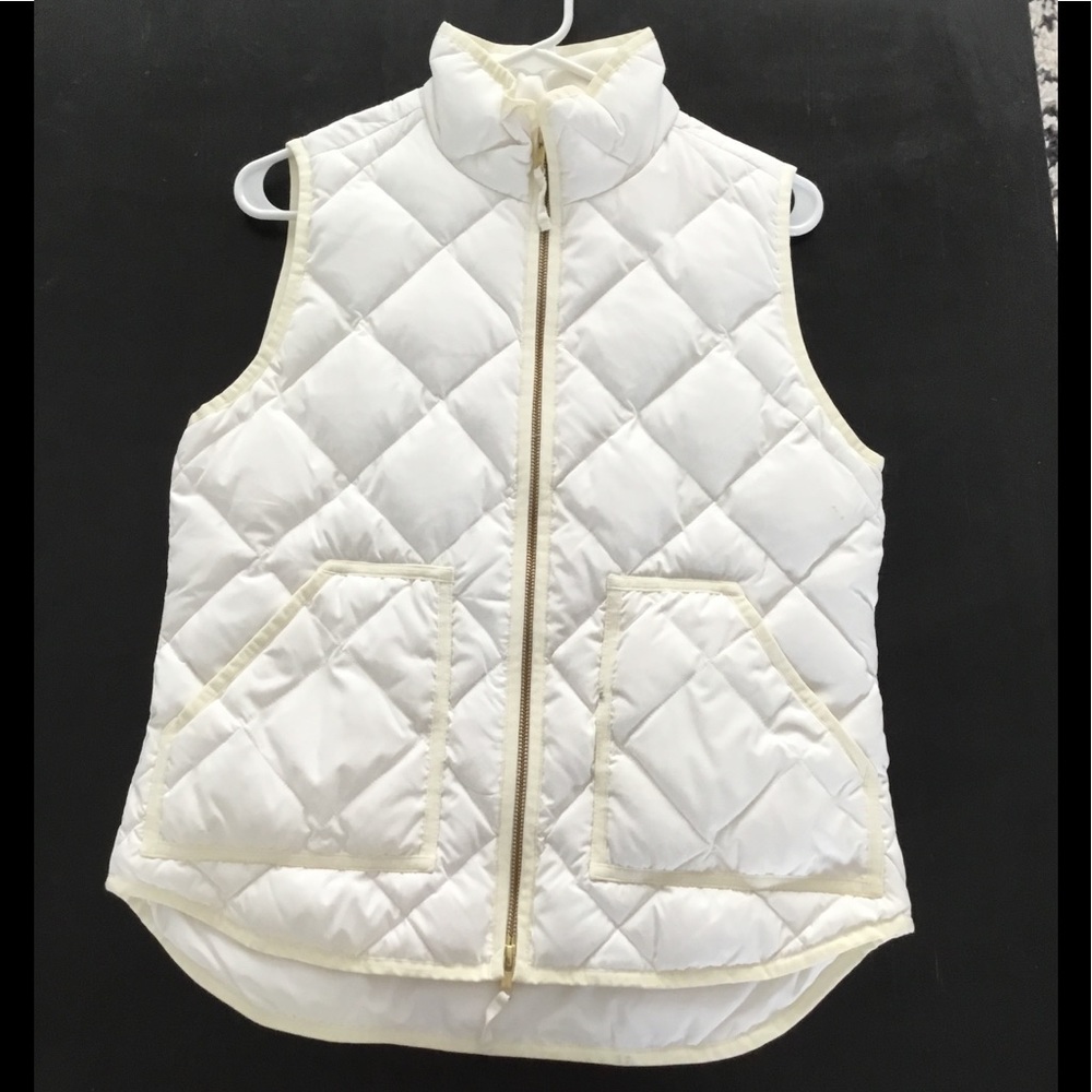 J crew puffy vest